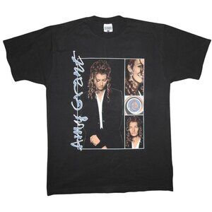 90s Vintage 1994 1995 Amy Grant House Of Love Tour Graphic Tee Shirt Black XL